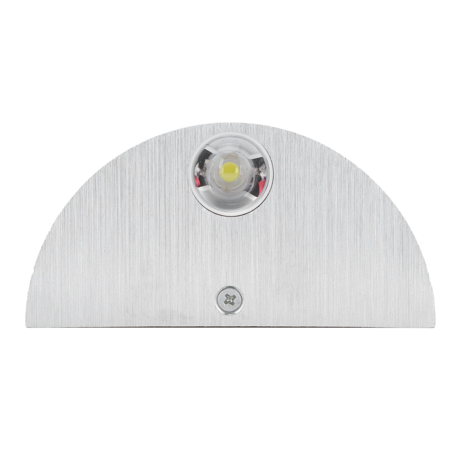 9W Wall Lamp Modern Semicircle Decorative Light for KTV Bar Exhibition Hall Pure White 85‑265V — image 3