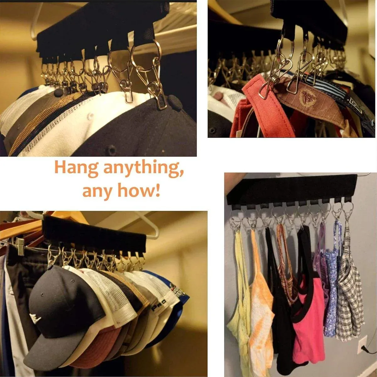 Multifunctional Baseball Cap Storage Hat Holder Fabric Portable Holder Foldable Travel β image 5