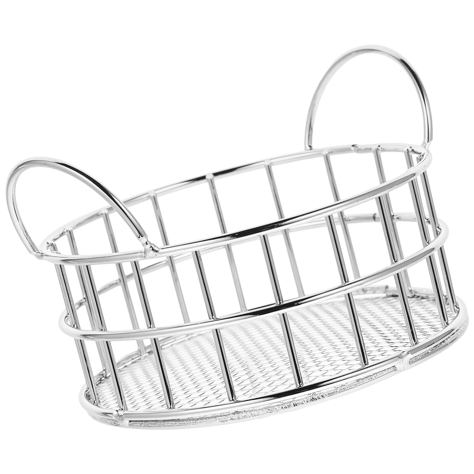 Metal Storage Basket for Home and Office, Organizer for Kitchen, Desk, Bathroom, and More — image 3
