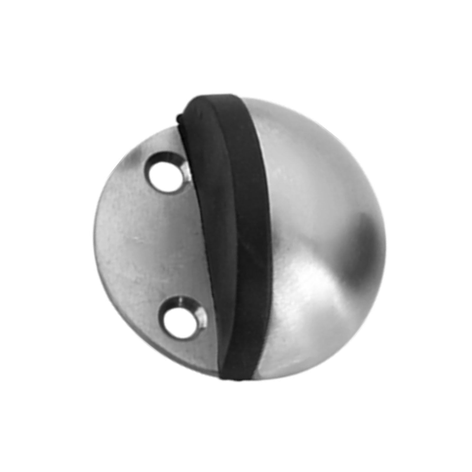 Dome Door Stop 304 Stainless Steel Sound Dampening Floor Door Bumper Punching Free Collision Proof — image 5