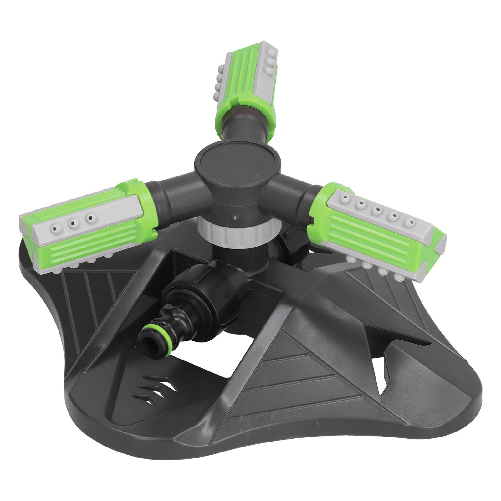 Lawn Water Sprinkler Automatic Flower Watering Device Three Prong Sprinkler for Garden Watering Gardening IrrigationGreen — image 2