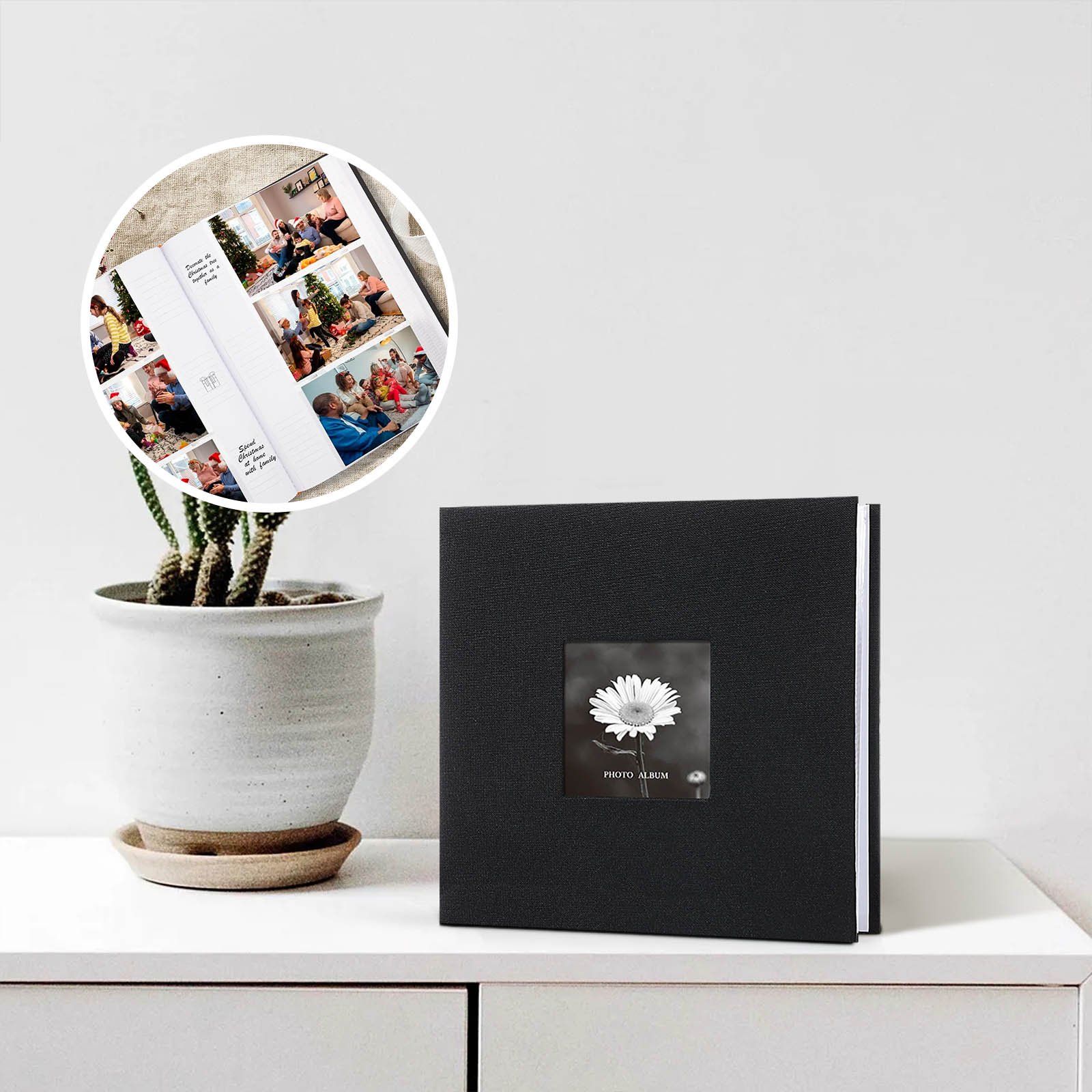 200 Picture Photo Album With Writing Space, Personalized Album for Wedding Family Travel and Kids, 4 x 6 in — image 6