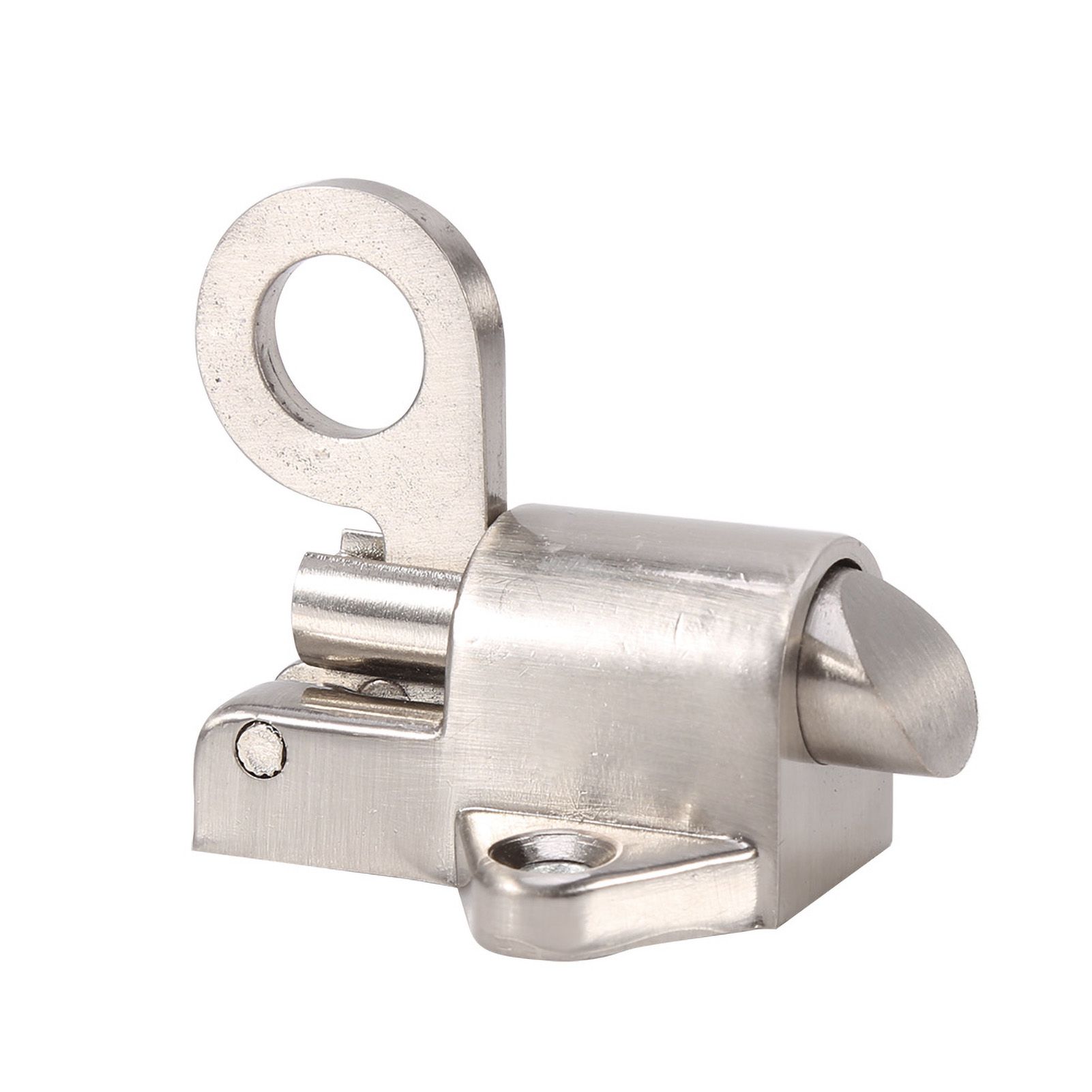 Window Gate Security Pull Ring Spring Bounce Door Bolt Aluminum Latch Lock — image 4