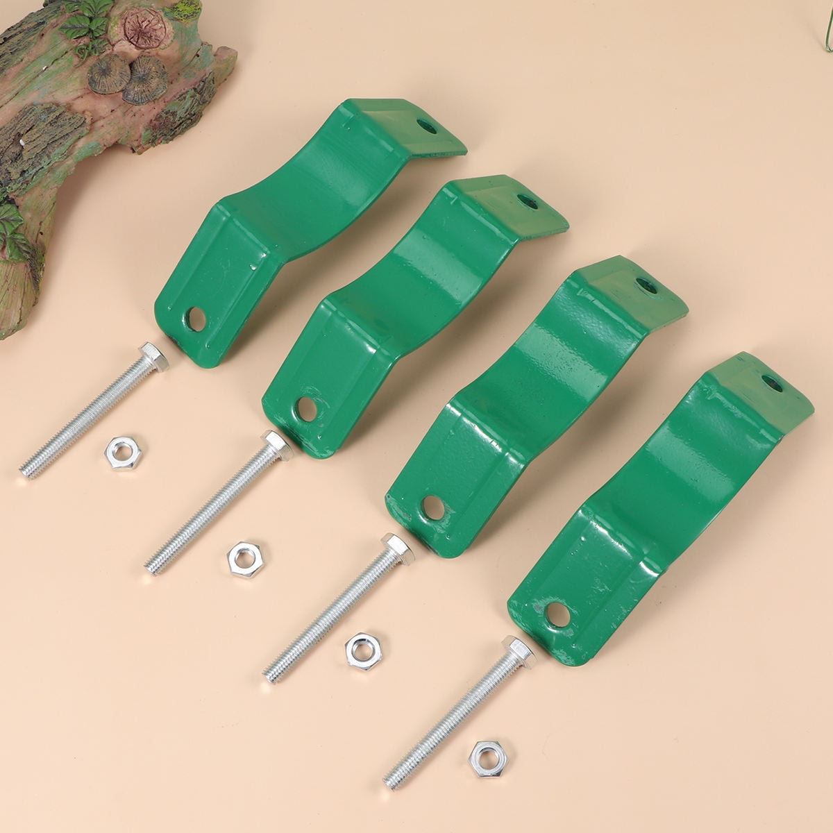 Durable Iron Tree Fixator for Outdoor Use with Easy Application Green Color 15cm Diameter โ image 6