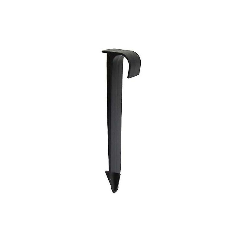 100 pcs Dn16 Tube Pipe Supports C Type Ground Stakes For Pe Pipe Piping Gutter Irrigation Fittings Garden Water