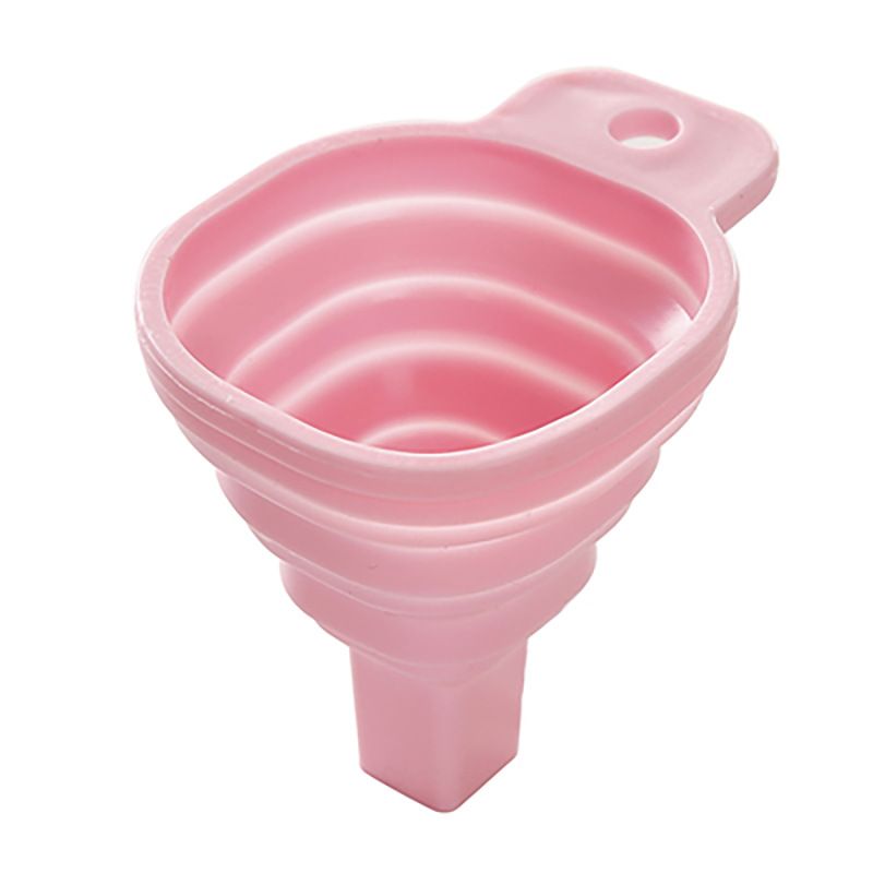 2-Pack Foldable Set Flexible Durable Easy-to-use Liquid Dispensing Funnels Kitchen Household Supplies Wide Mouth