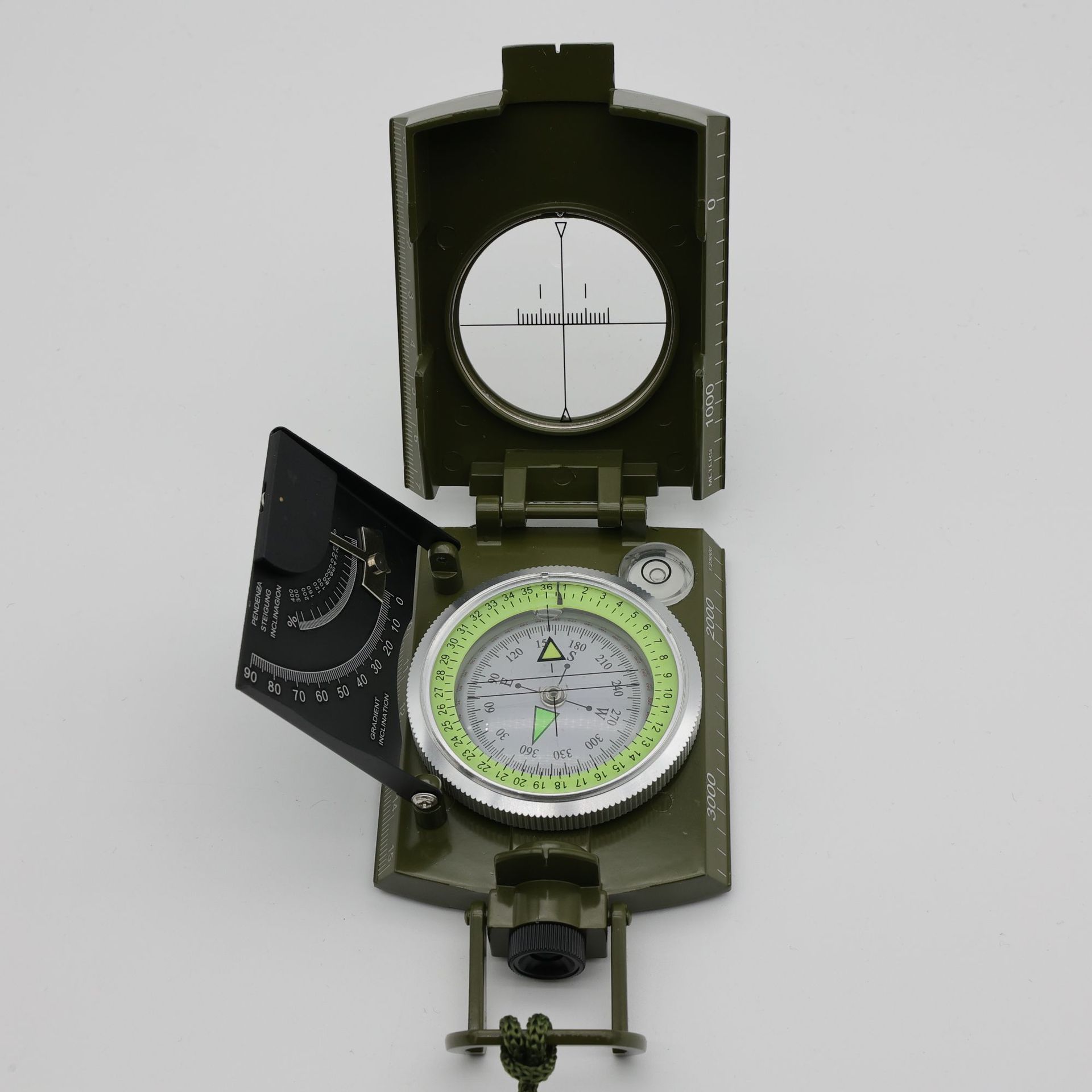Compass for Hiking Survival Camping Hunting Gifts Army Waterproof Pocket Compass for Men Magnetic Map Metal Tactical Navigation — image 5