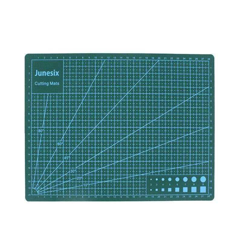 Junesix A1 A2 A3 A4 A5 Pvc Cutting Mat Durable Diy Self Healing Engraving Pad Au - A4