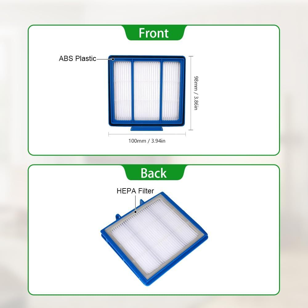 Pre-Motor ilters Compatible with Shark IQ Series RV1001, RV1001AE, AV1002, AV1002AE, AV1010AE, AV970, AV993, RV1100VRUS, UR1000SR, UR1100, UR1105ARUS โ image 4
