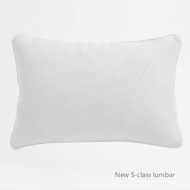 Mercedes Maybach S400 Orange Neck Pillow White waist pillow