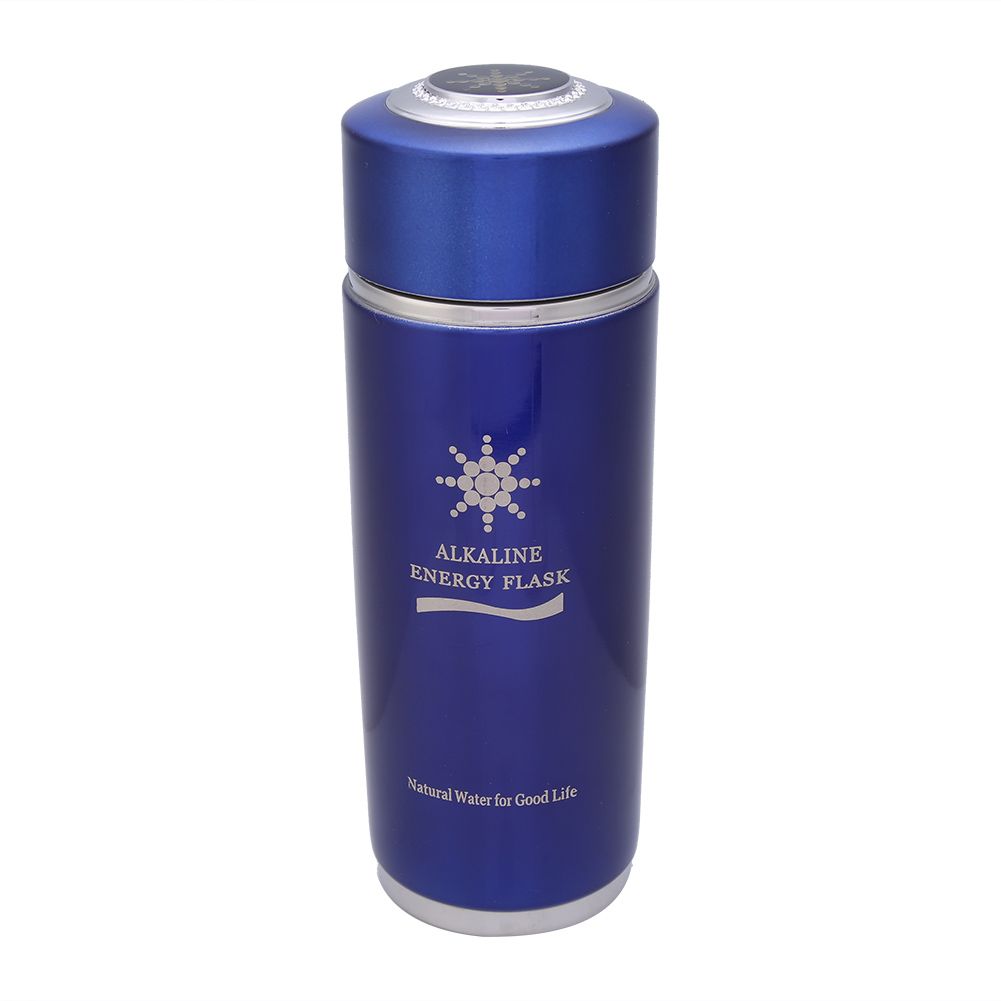 Stainless Alkaline Water Bottle Portable Nano Balance Bio Energy Lonizer Cup Flask(Blue)