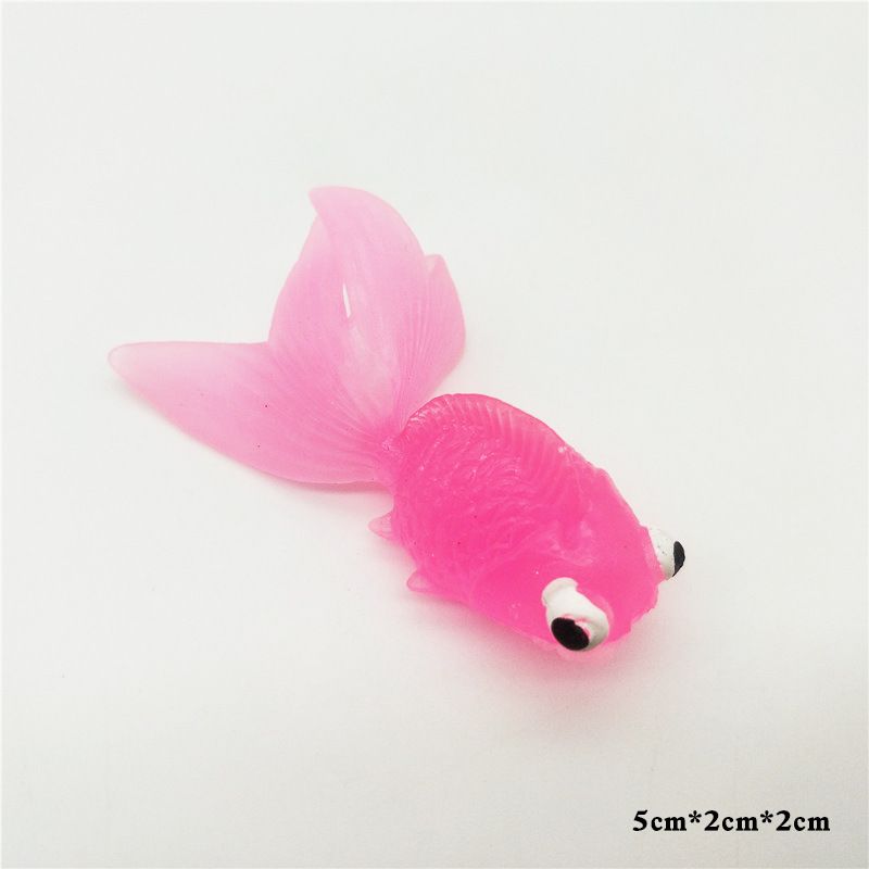 5 pcs Fake Floating Fishes Plastic Fake Goldfish Artificial Aquarium Fishes Colorful Realistic Artificial Moving Fish Ornament โ image 2