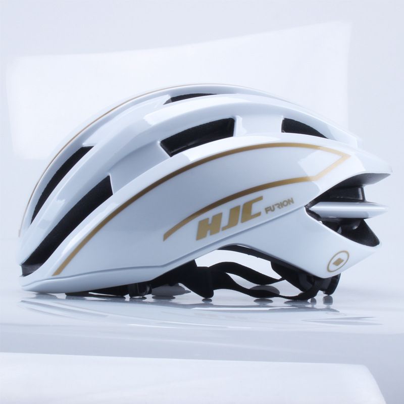 HJC FURION Cycling Helmet PC Mountain Bike Safety Gear Black Gold — image 4