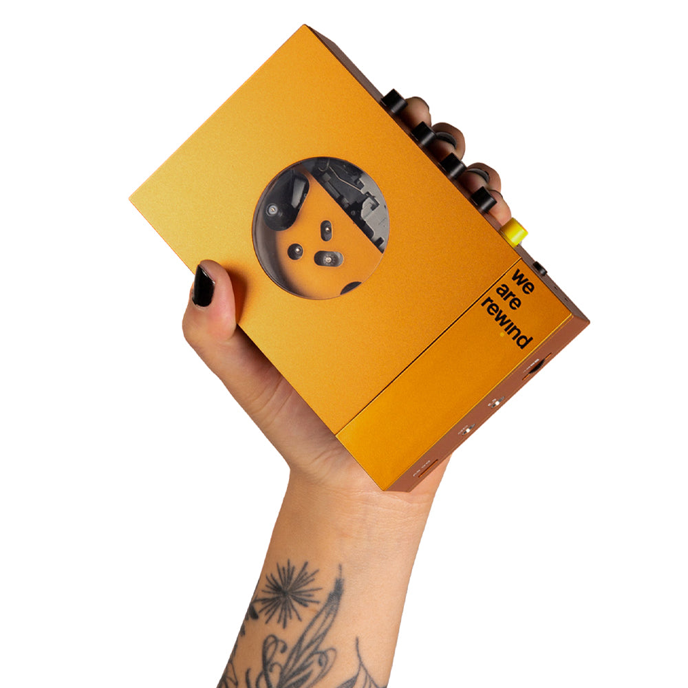 We Are Rewind Portable Cassette Player & Recorder - Serge, Orange β image 4
