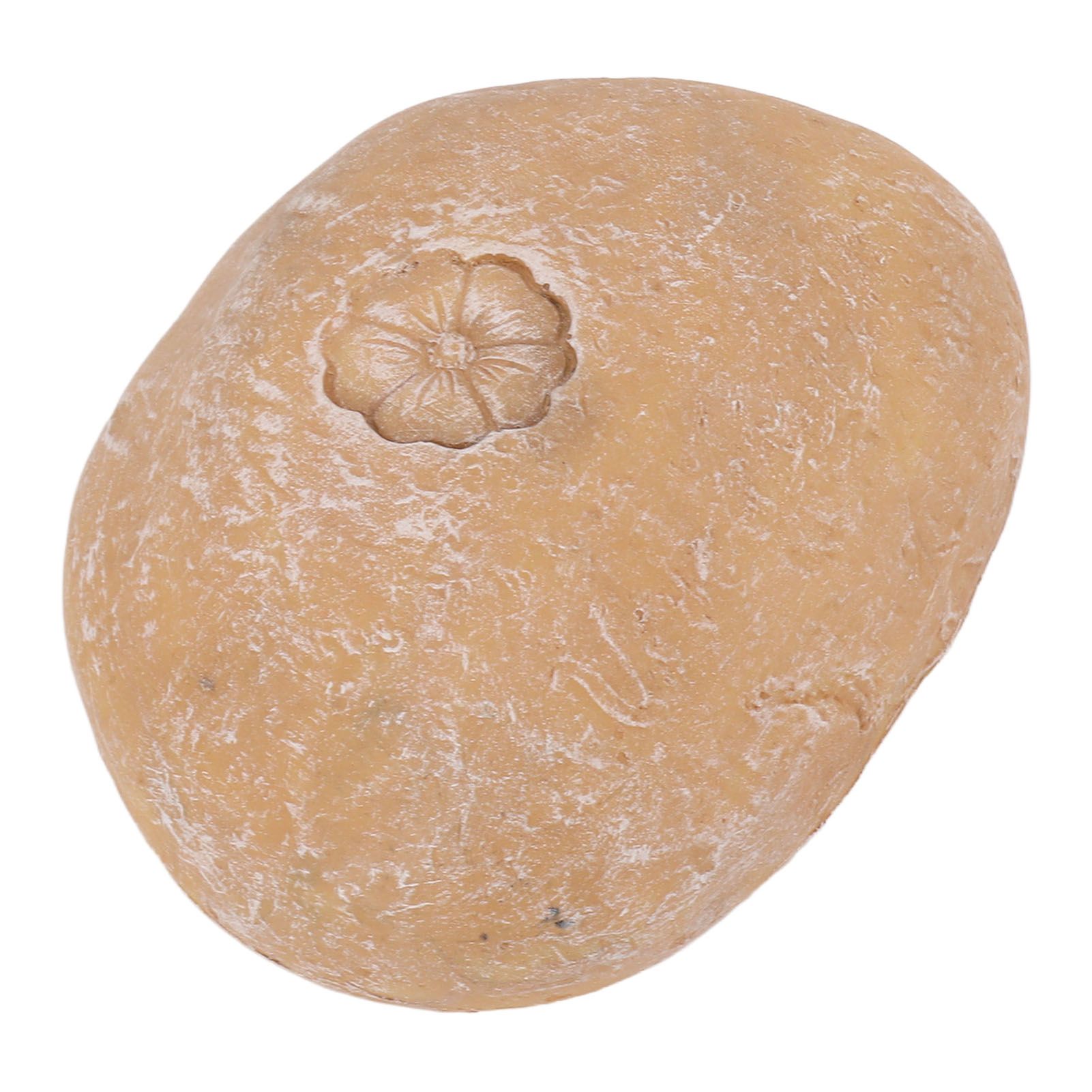 Pet Memorial Garden Stone DIY Lettering Simulation Pebbles Pet Grave Marker for Dogs Cats Small Flower Stone Sand Yellow โ image 4