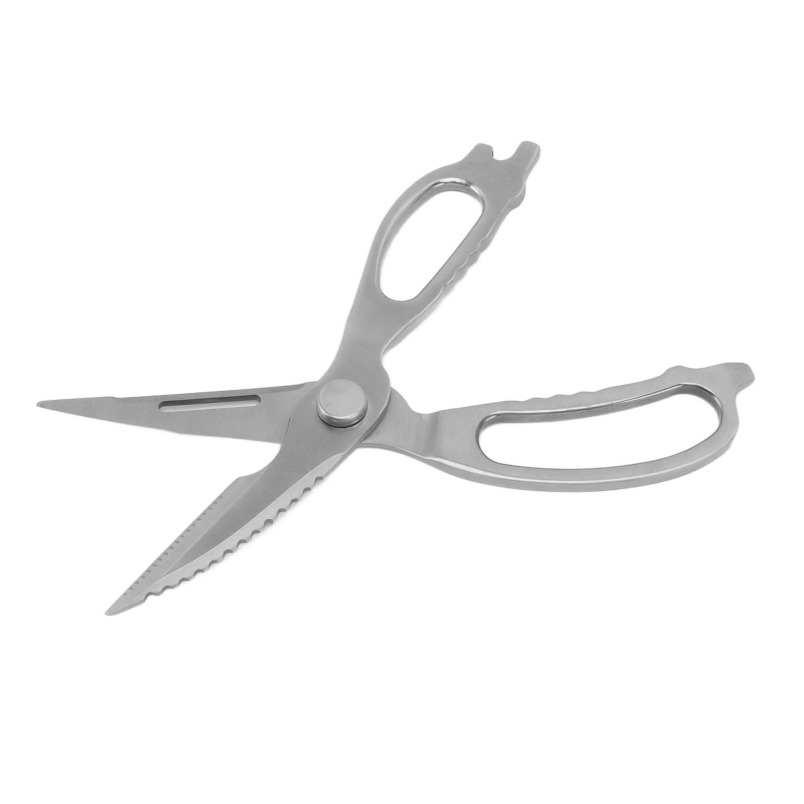 Stainless Steel Kitchen Scissors with Magnetic Scissors Sleeves Detachable Sharpness Heavy Duty Scissors for Barbecue — image 3