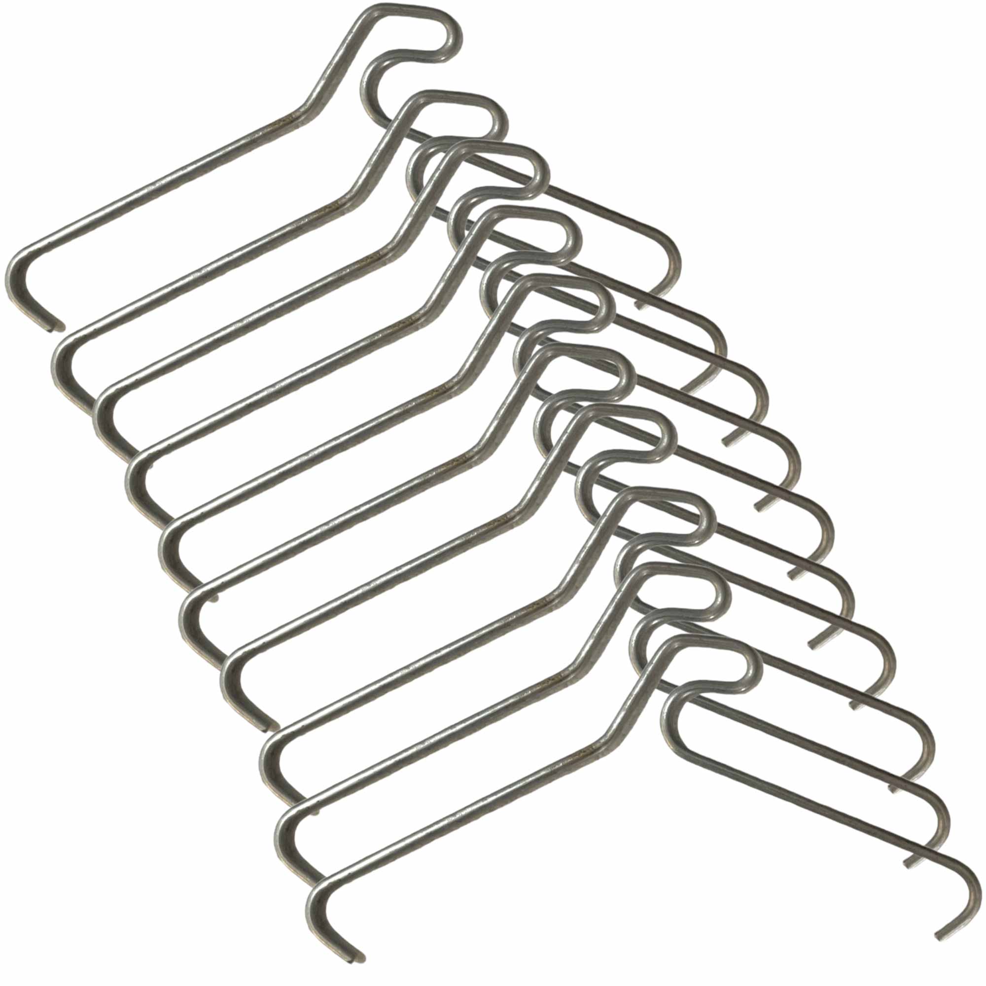 10 Pack 76mm (3") Brick Wall Hooks - Clips Hangers For Pictures Plants — image 4