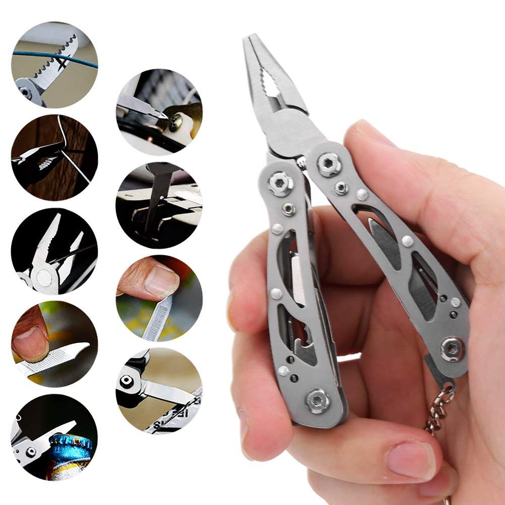 Premium Replaceable Wire Cutters and Saw, Stainless Steel with Leather Sheath for Outdoor Travel Camping Fishing Survival Hunting — image 2