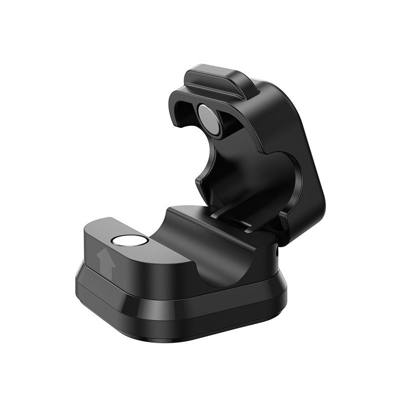 24 Black Pack Magnetic Cable Organizer Clips for Desk and Car, Reusable Adhesive Cord Management Holder for Charging Cables, USB Wires, Headphones, HDMI, and