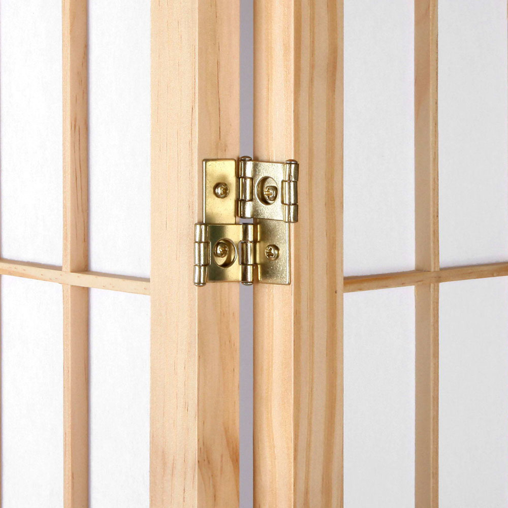 Artiss 6 Panel Room Divider Screen 261x179cm Natural — image 6