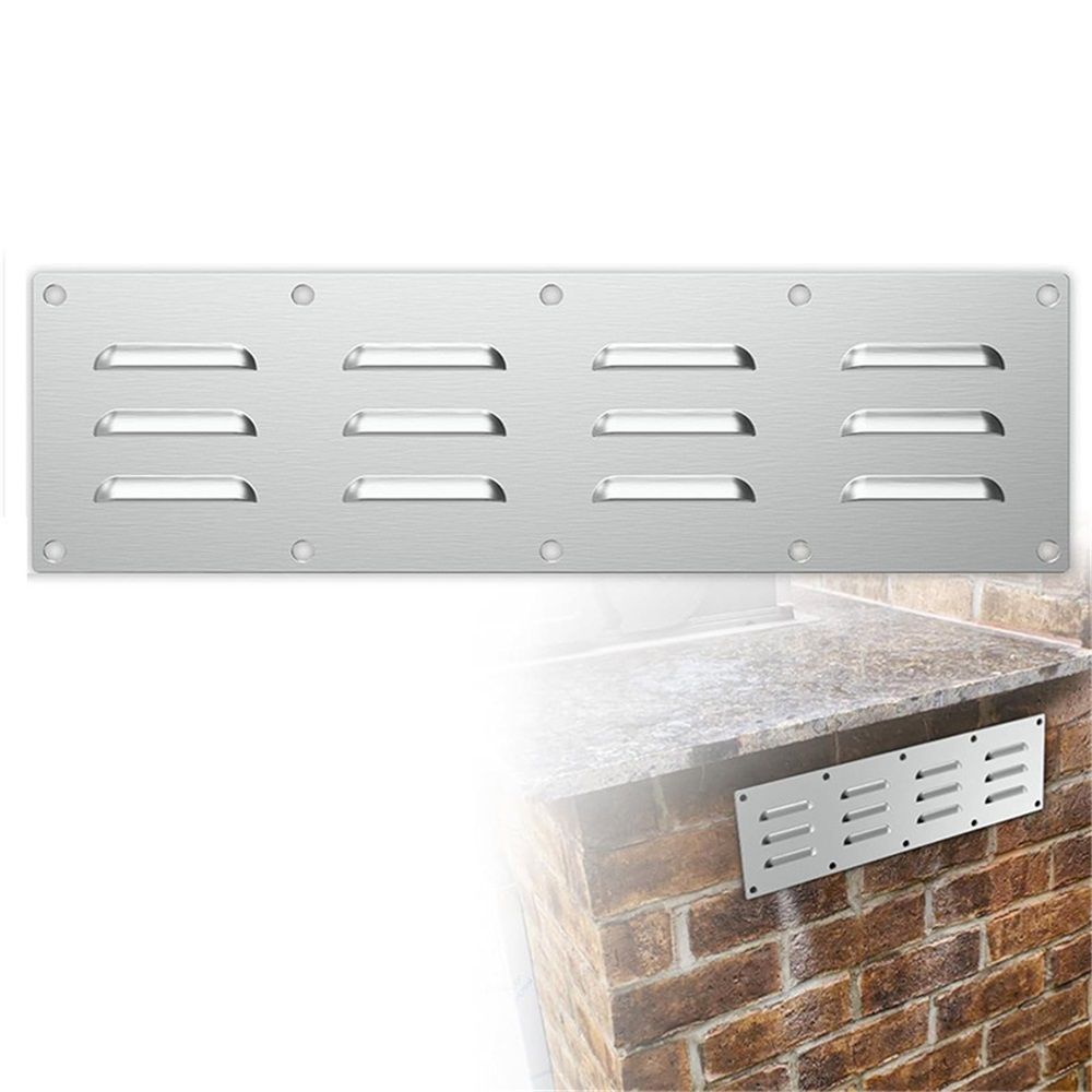 Stainless steel ventilation board, heated kang exhaust board, grill ventilation cover, suitable for outdoor kitchen ventilation openings with screens — image 2