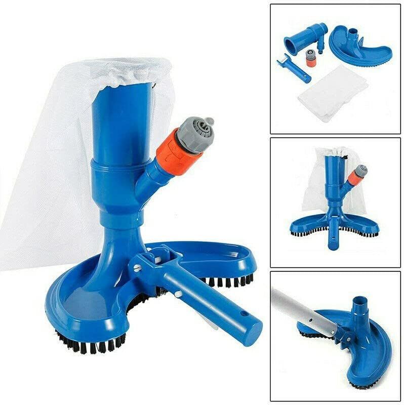 Swimming Pool & Spa Pond Fountain Vacuum Brush Cleaner Cleaning Tool Kit Swimming pool cleaning vacuum cleaner — image 4