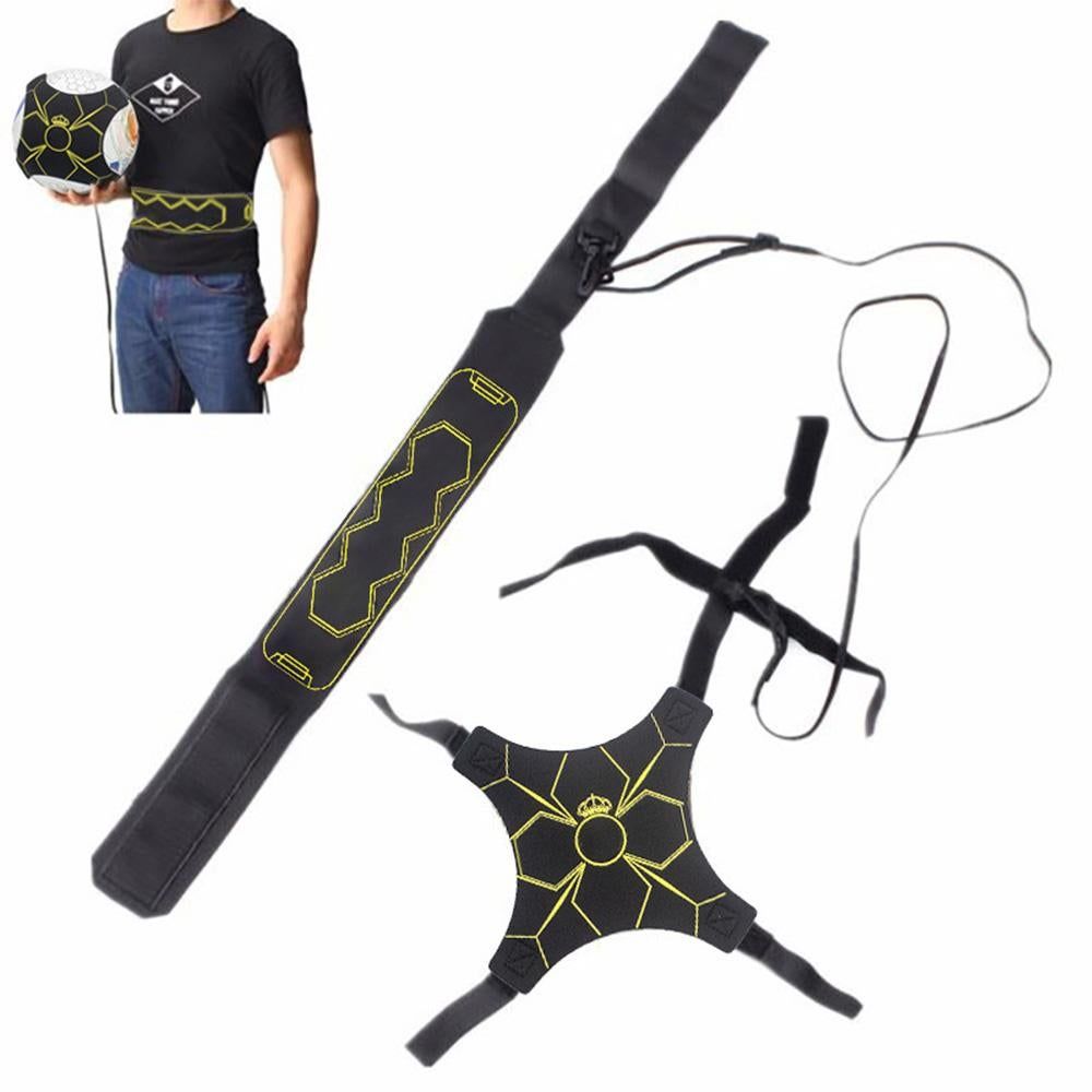 Soccer/Volleyball/Rugby Trainer Adjustable Waist Belt for Boys Girls Adults - Yellow