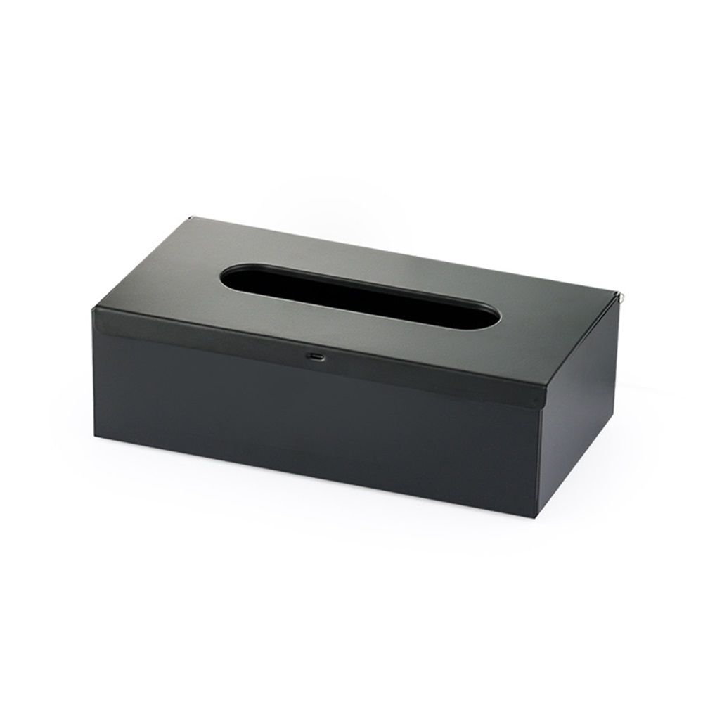Tissue Box Cover, Rectangular Facial Tissue Holder with Bottom, Decorative Storage Organizer Box for Bathroom Vanity, Countertops, Dressers, Night Stand