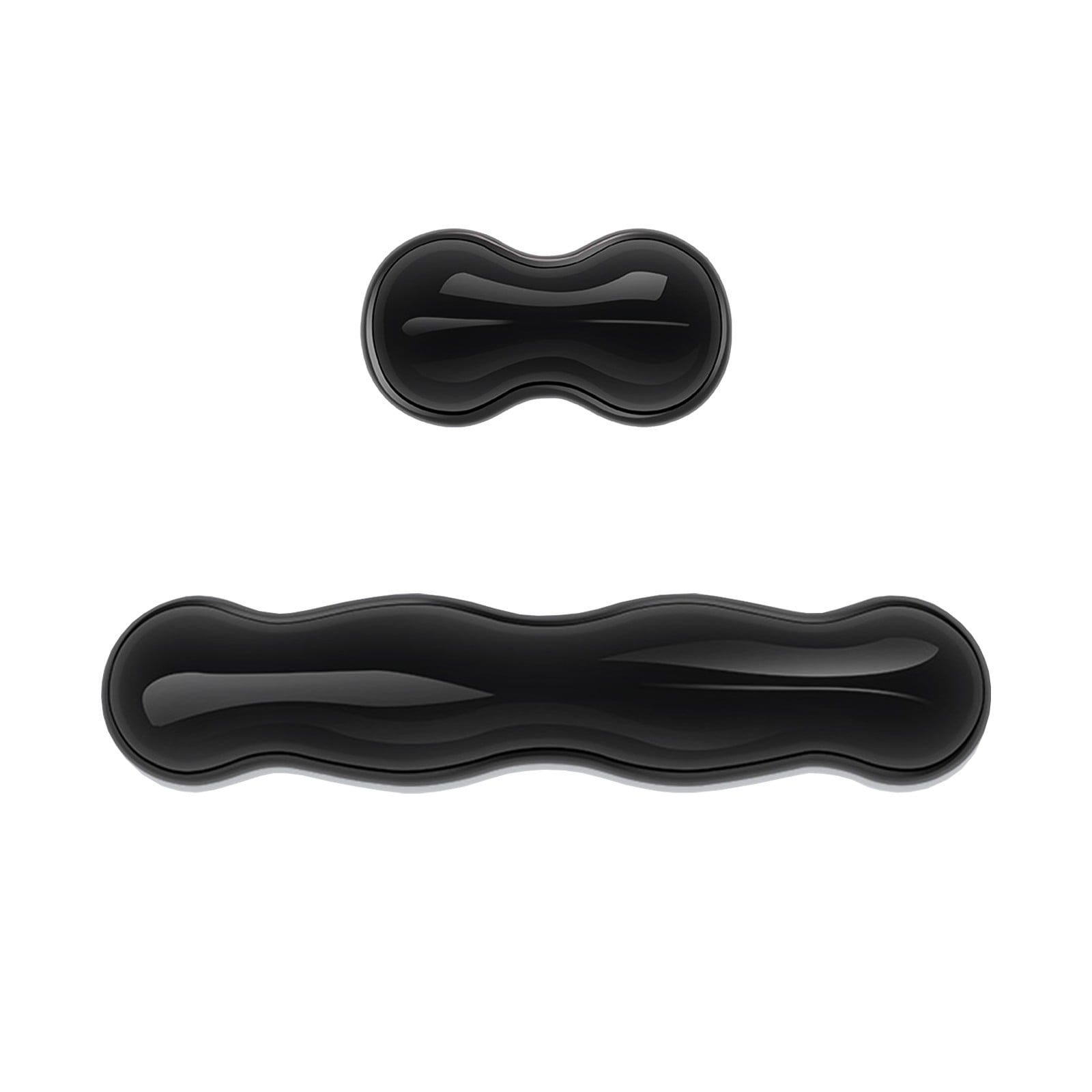 Gel Wrist Rest For Keyboard, Silicone Gel Keyboard and Mouse Wrist Rest Set, Cool Soft Ergonomic Wrist Rest, Relax Your Wrist, for Laptop Computer Office & — image 2