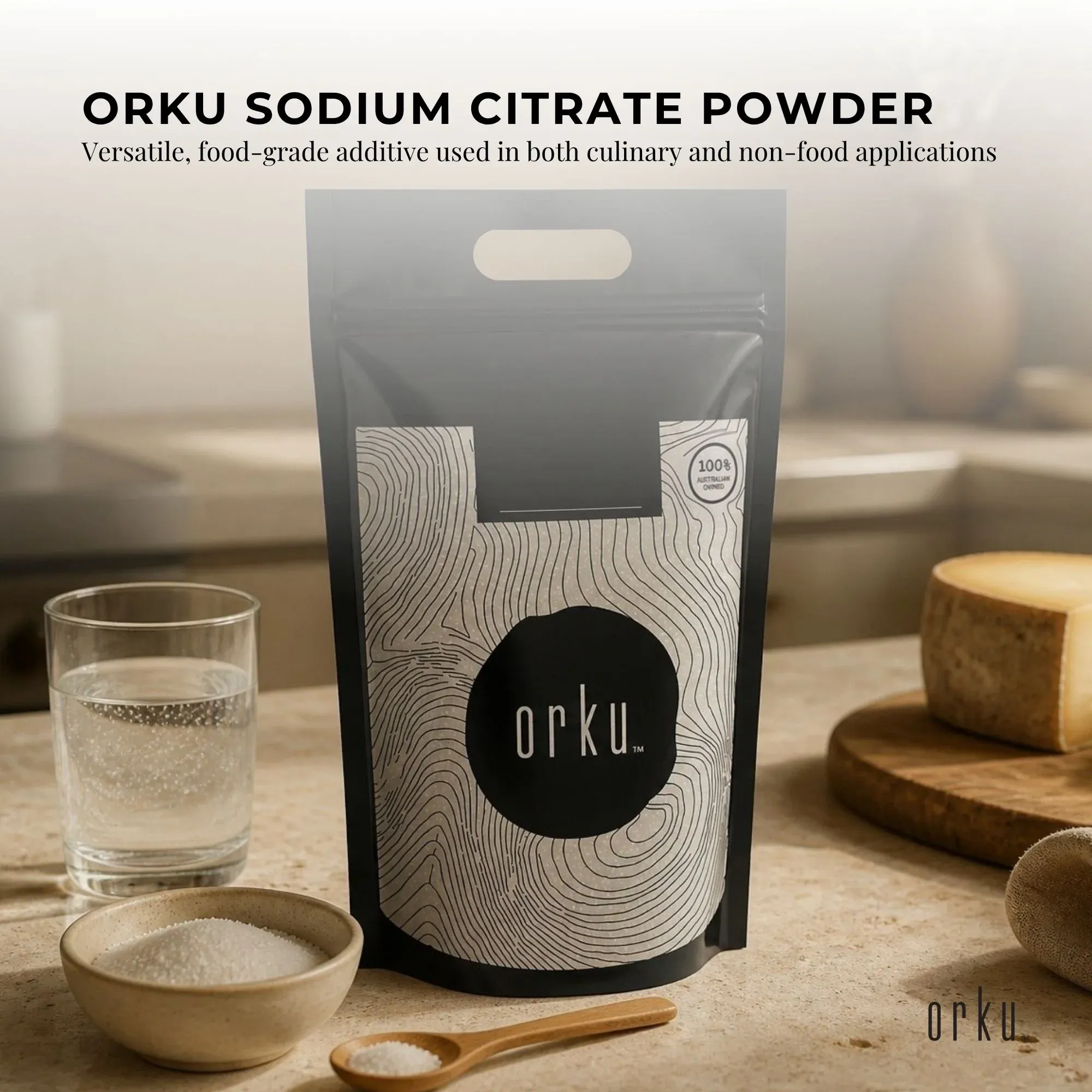 Orku 20Kg Sodium Citrate Powder Food Grade Trisodium Citrate Dihydrate E331 — image 2