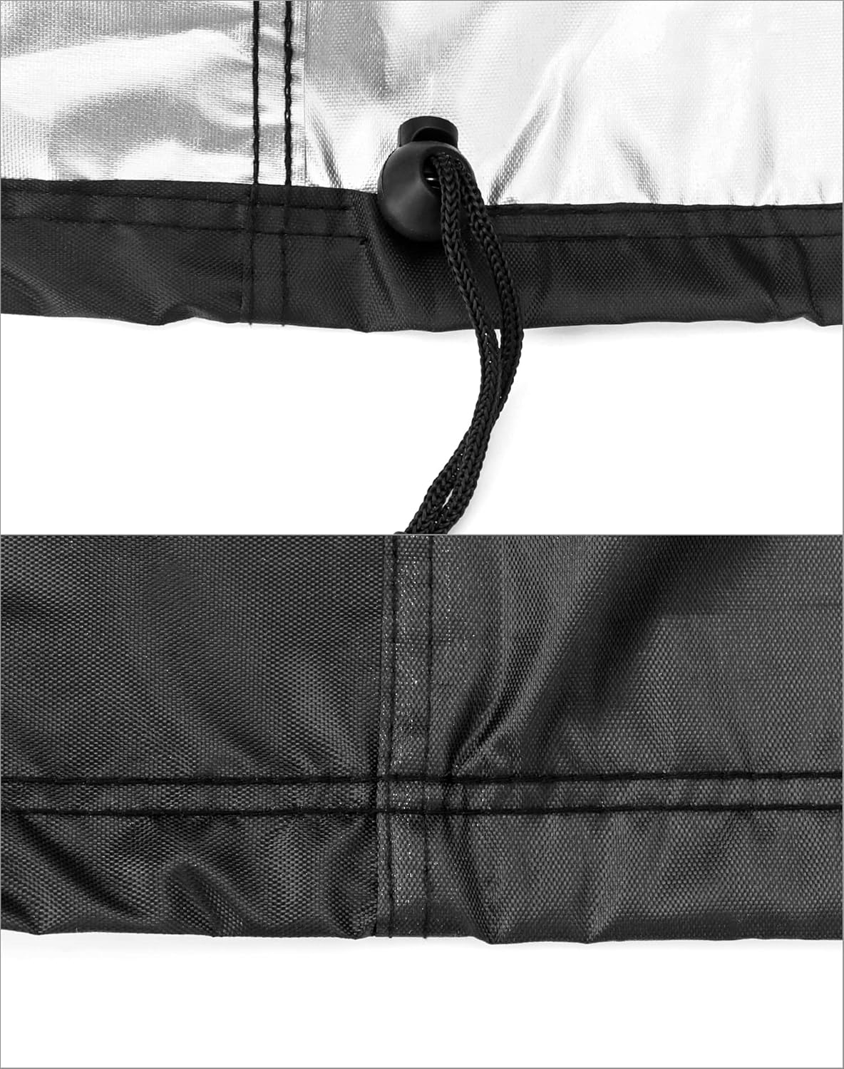 Dustproof Miter Saw Cover, 210D Oxford Cloth with Bottom Drawcord Fits Most Miter Saws, Planers, Machine Tools, Rustproof and Waterproof, Black โ image 4