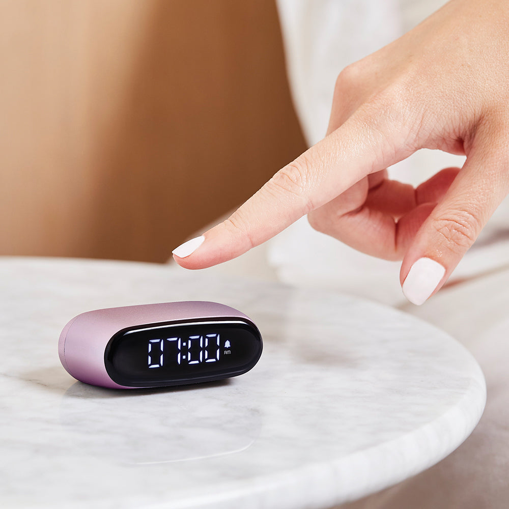 Lexon Minut Mini Alarm Clock - Pink โ image 5