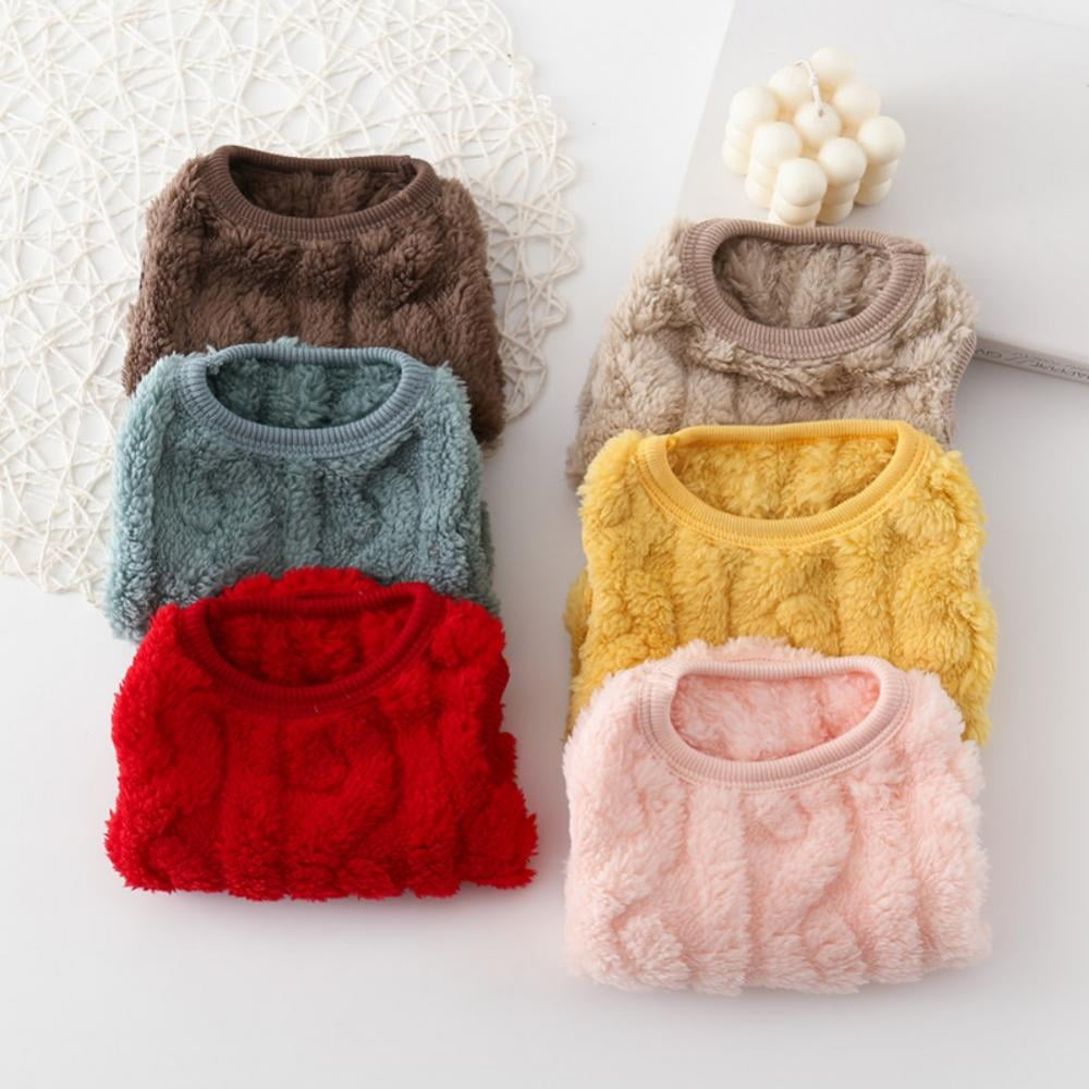 Cat Sweaters Kitty Sweater for Cats Knitwear,Small Dogs Kitten Clothes Male and Female,High Stretch,Soft,Warm Dog Clothes for Small Dog and Cat Winter L Pink — image 5