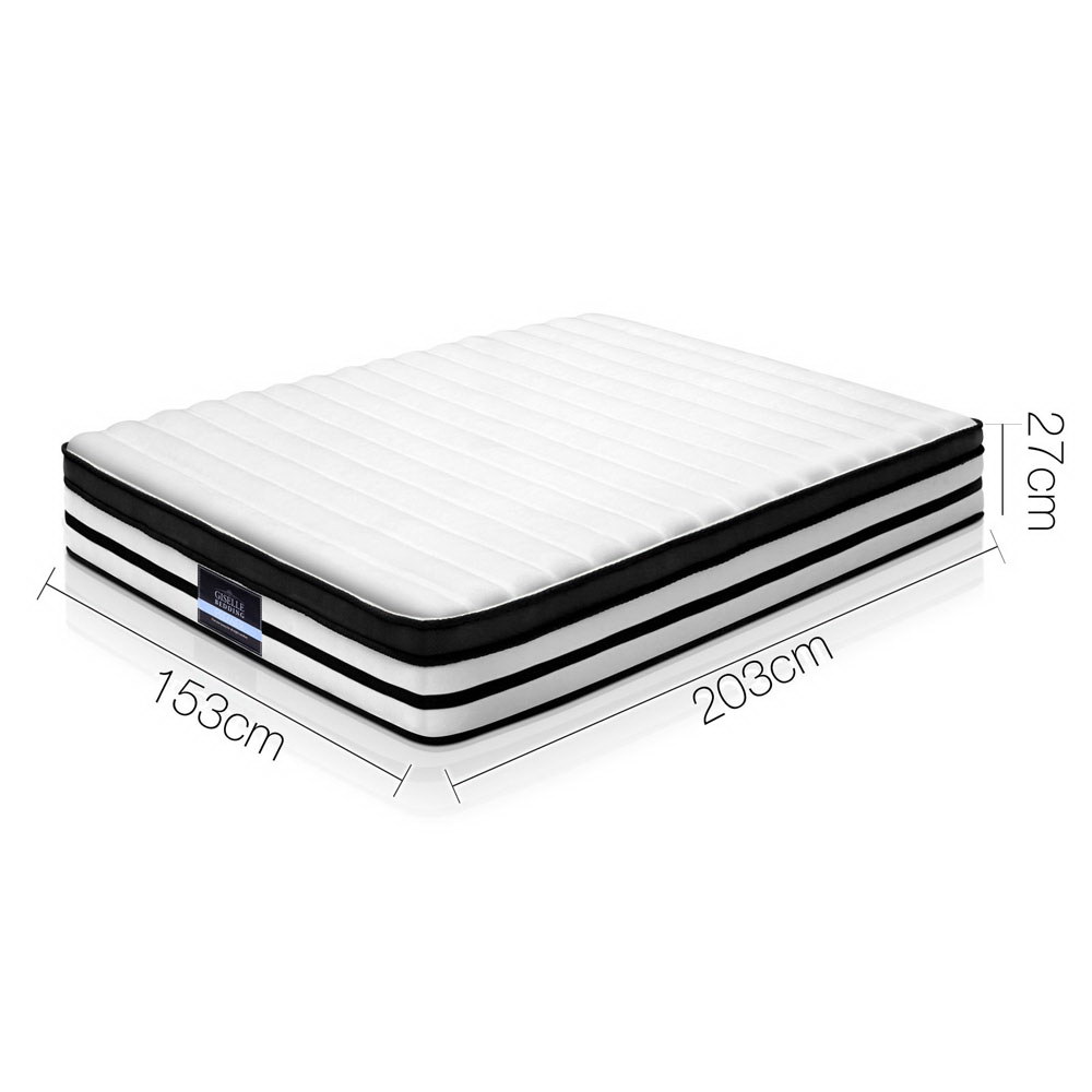 Giselle Bedding 27cm Mattress Euro Top Queen โ image 3