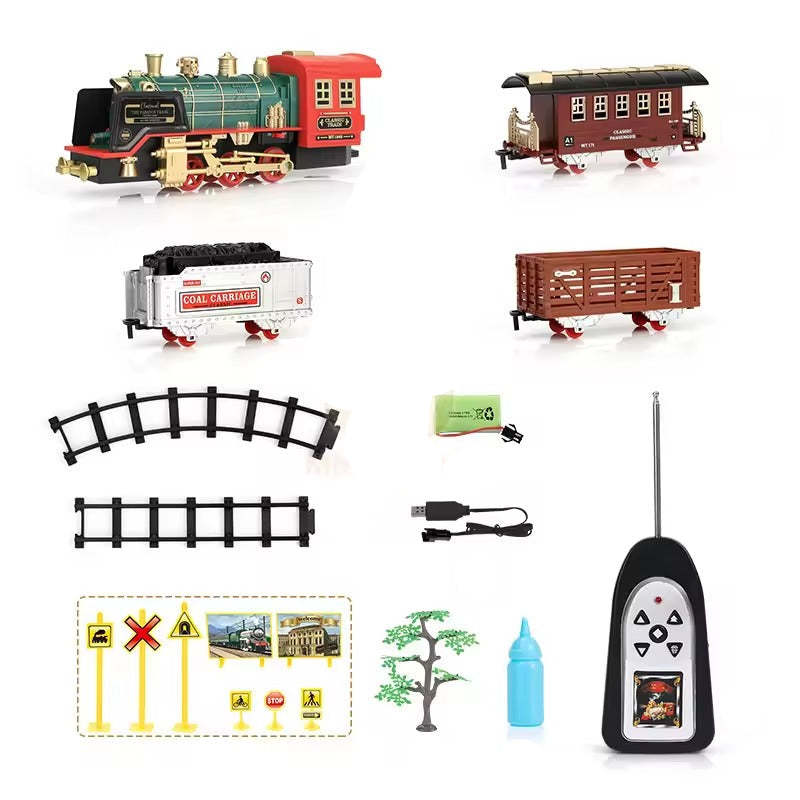 RC Track Train Set with Steam Effect โ image 5