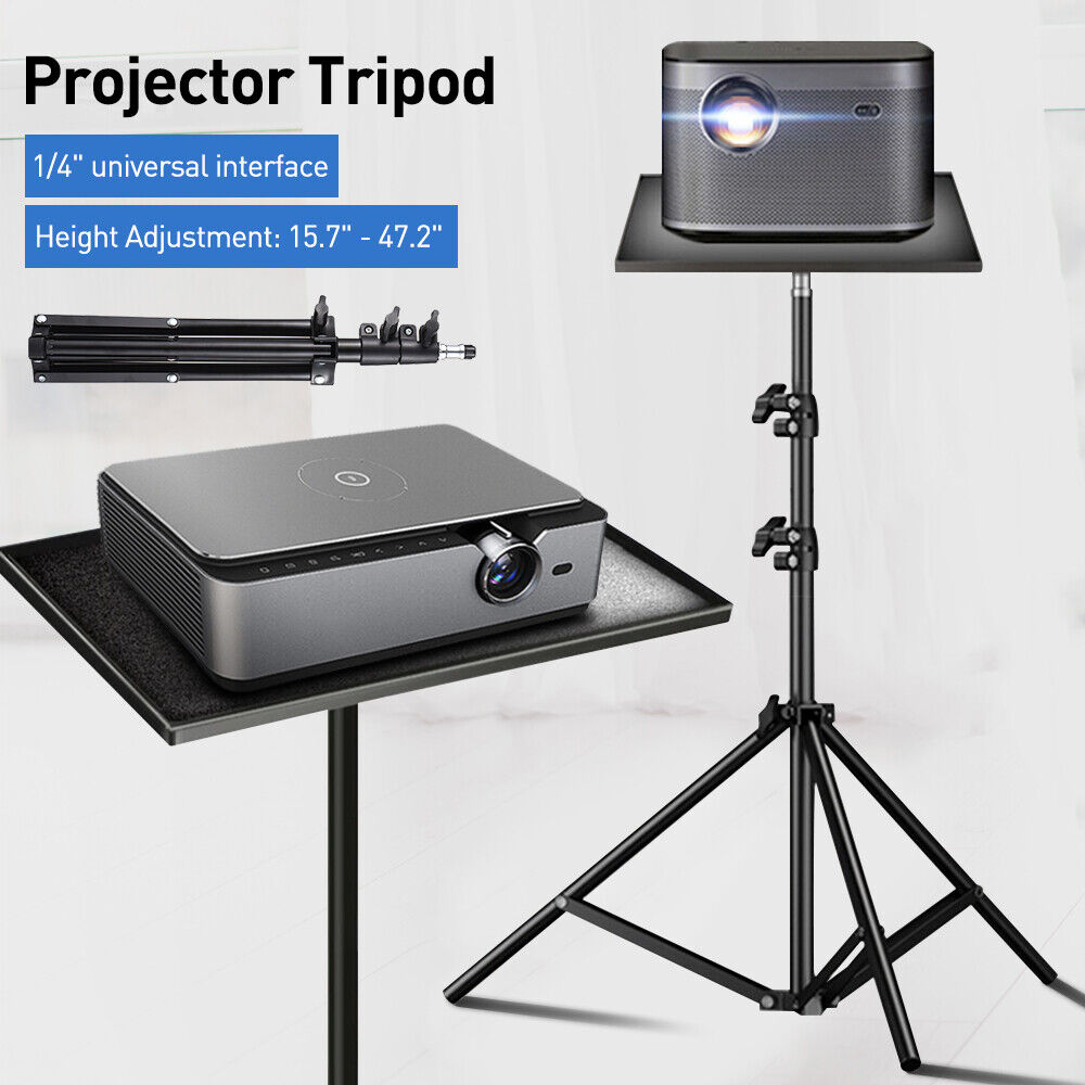 Portable Adjustable Laptop Projector Stand Tripod with Tray โ image 3