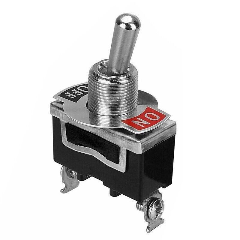 10PCS 12V Waterproof Toggle Switch SPST On Off for Car Dash Control Panel — image 5