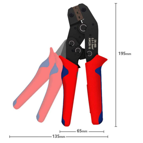 Assorted Waterproof Insulated Electrical Wiring Connectors Crimp Terminals Plier โ image 3