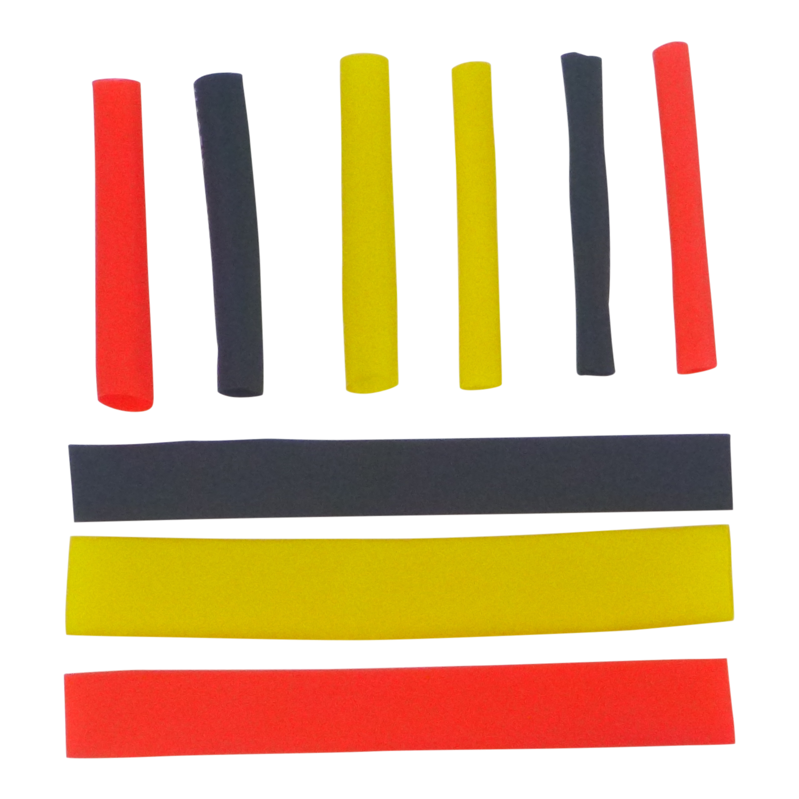 Swimerz Assist Hook Sleeves, 2mm Shrink Tube, Black & Red, 50mmL. Qty 60 โ image 2