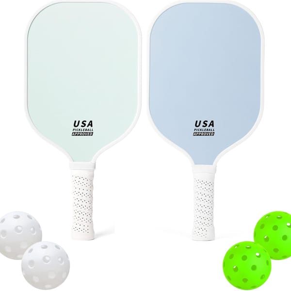 Red Pickleball Paddle Set with Carrying Bag — image 3