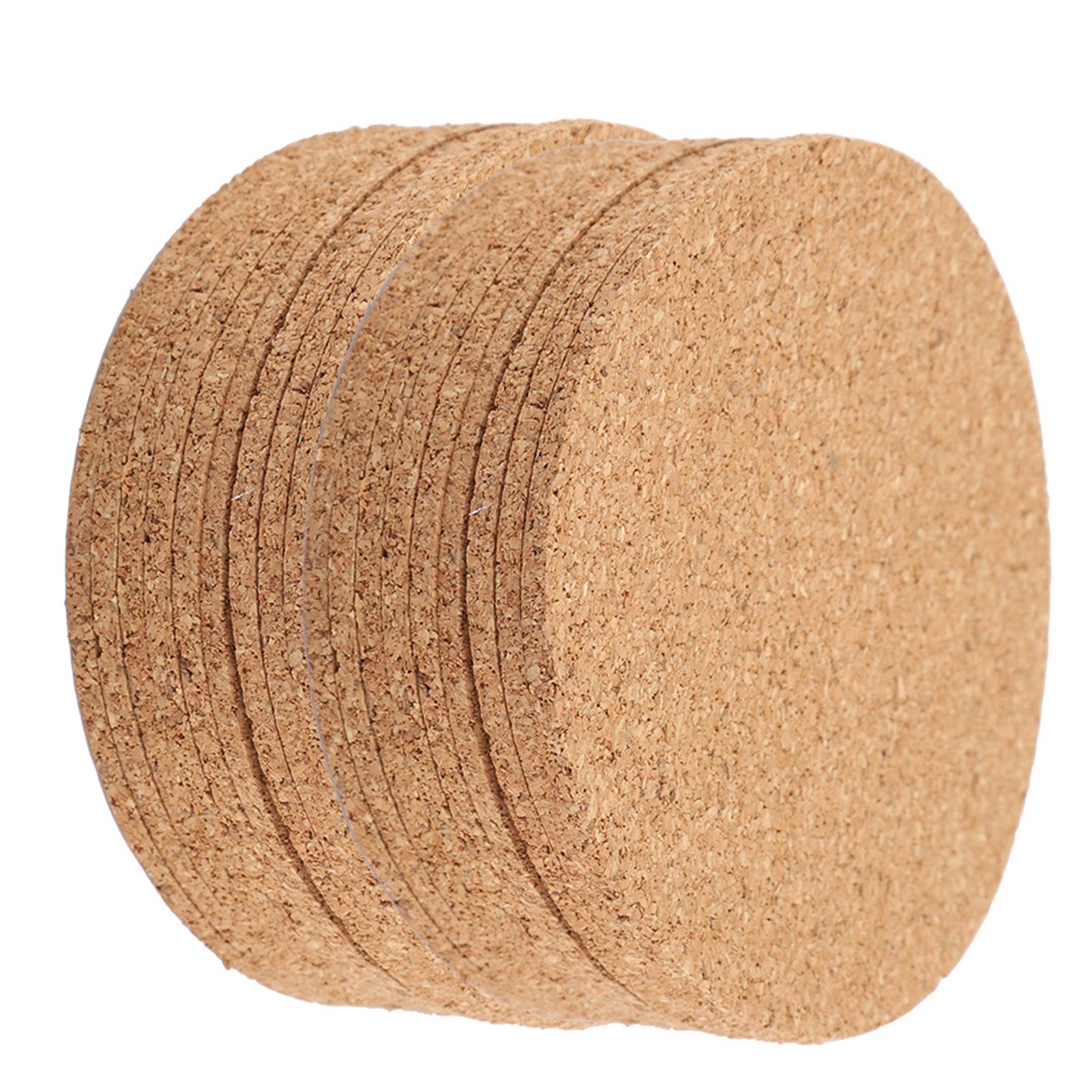 20Pcs Wood Drink Coaster Tea Coffee Cup Mat Pad Wood Tableware Home Decor — image 6