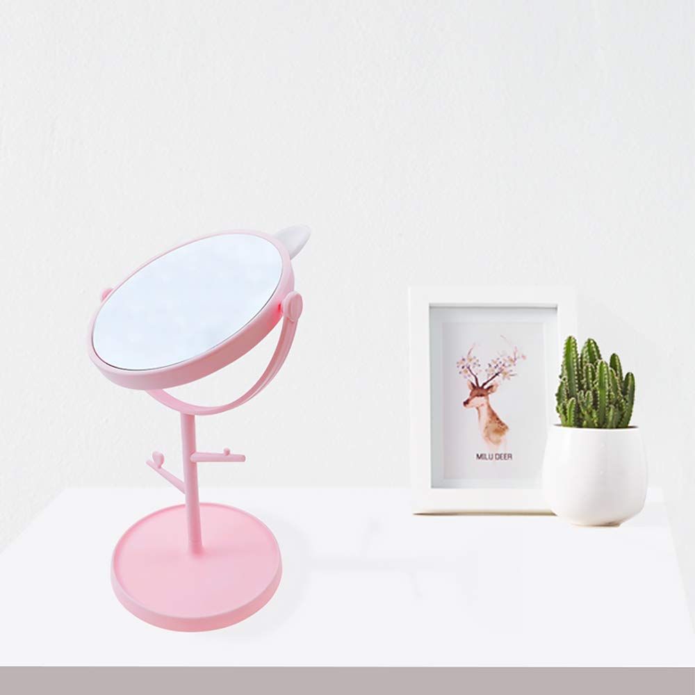 Nonebranded Vanity Mirror The Desktop Makeup Mirror for Teenager With Girls Gifts, Standing Mirror Portable For Bedroom Or Travel — image 3