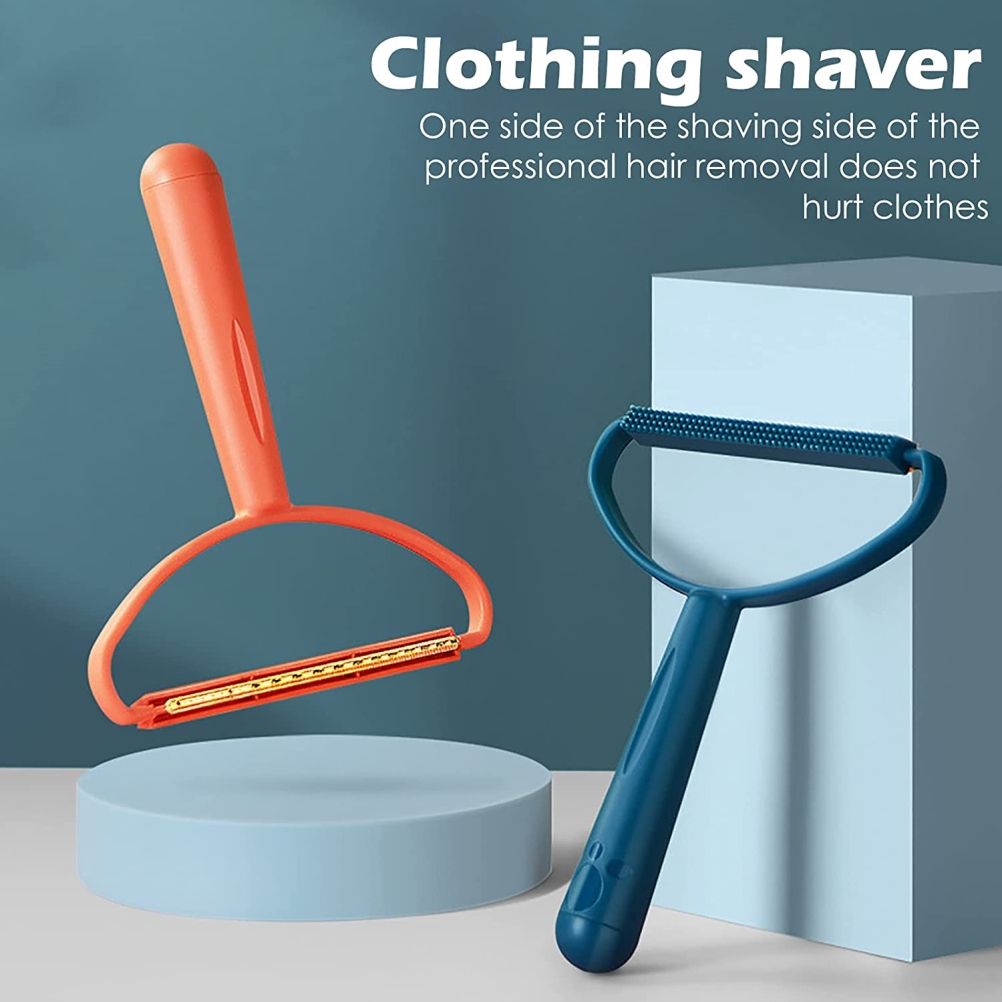 Portable Lint Remover for Clothes Blankets Manual Fuzz Shaver Reusable Double Sided Lint Remover Brush — image 4