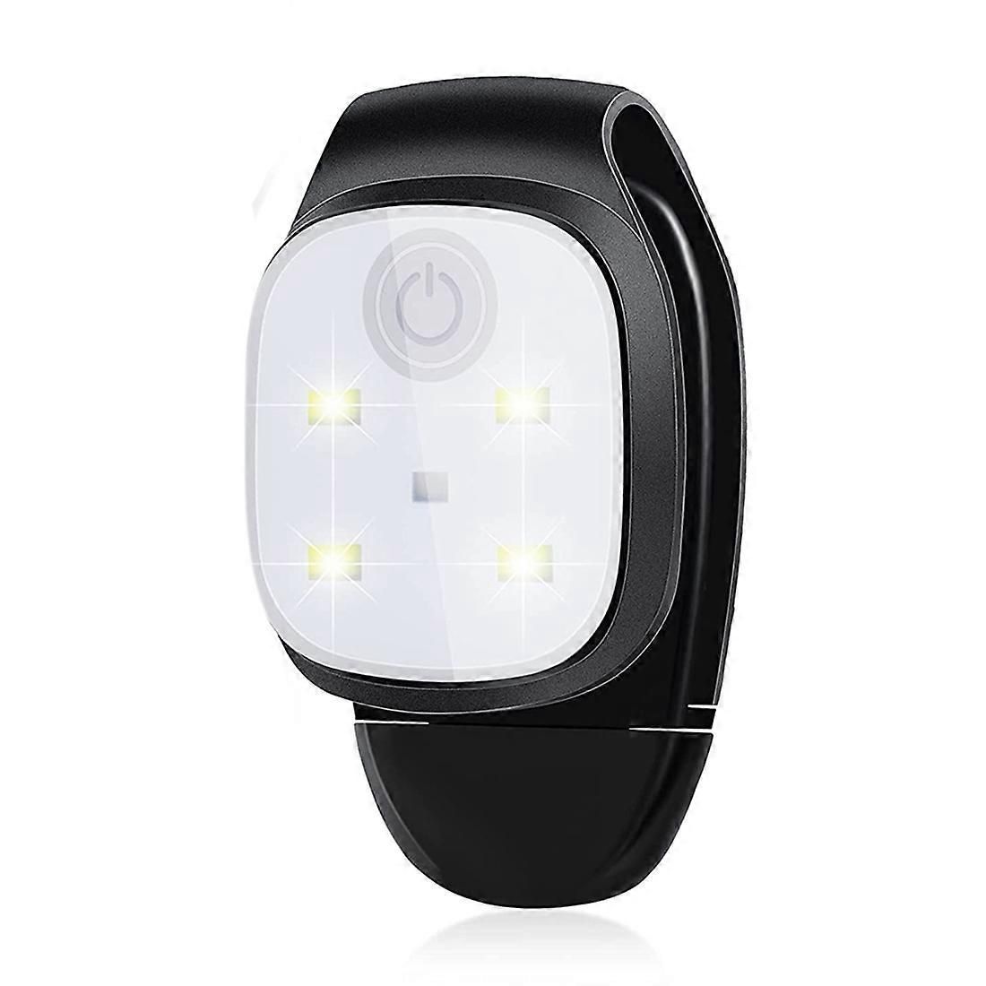 USB Rechargeable Clip-On Running Light 4 Modes LED Safety Light Reflective Night Light for Running Cycling Camping — image 4