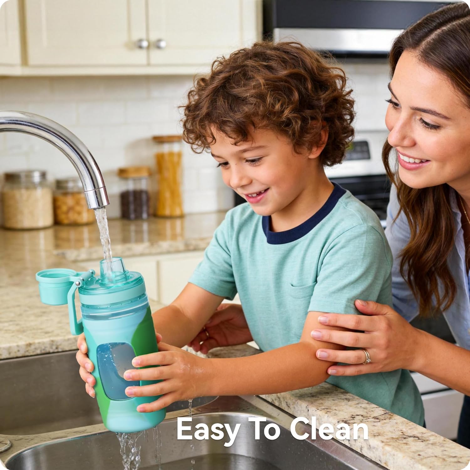 Replacement Spout Lid for Bubba Water Bottle 16 OZ, Portable Water Bottle Caps for Bubba Flo, BPA-Free & Leak-Proof — image 3