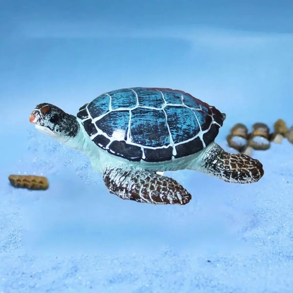 Resin Sea Turtle Aquarium Ornament Underwater Decor for Home and Fish Tank Use — image 6