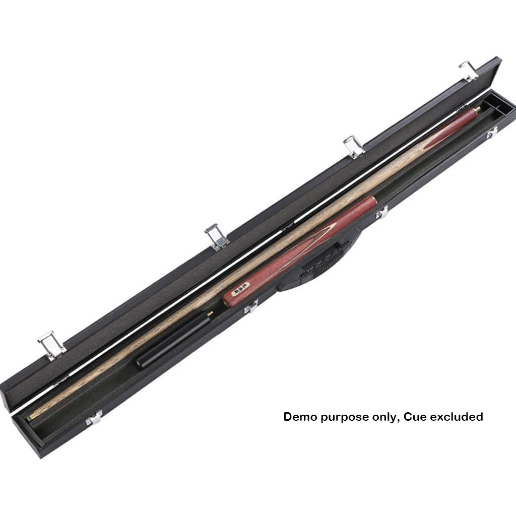 3/4 Jointed 121cm Billiards Snooker Pool Cue PU Leather Hard Case Carrying Box Organizing โ image 4