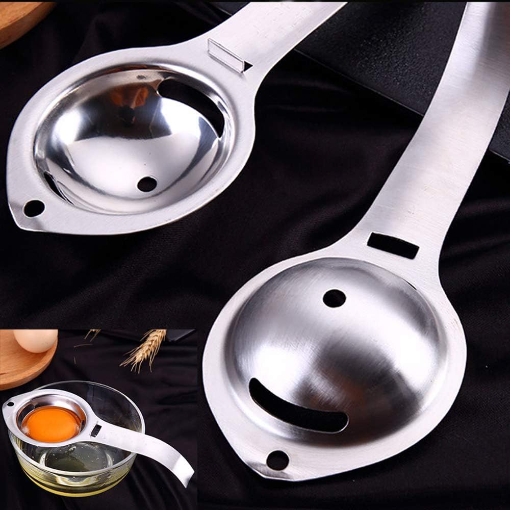 Egg separator, egg white and yolk separator, stainless steel, health and safety, separator, kitchen gadgets โ image 4