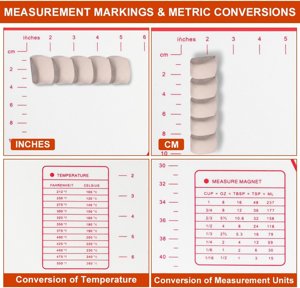 70×50cm silicone rolling pin — image 5