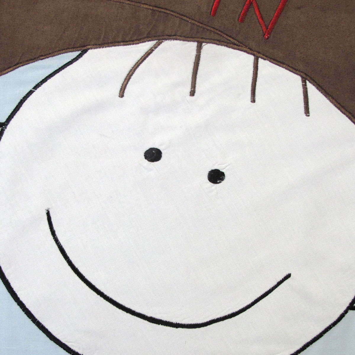 Dude Basketball Embroidered Quilt Cover Set Single — image 3